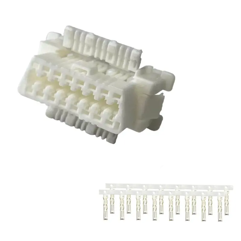 179631-1,Female Terminal,Wire-to-Wire,16P,Centerline 0.086 in [2.2 mm],Automotive Connector Housing,Signal Type,Panel Mount