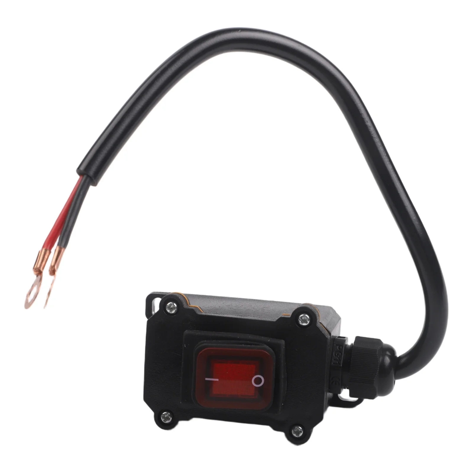 12V 24V Motorcycle Power Disconnect Switch Sealed Construction with Insulated Cable for Stable Power Transmission and Safety