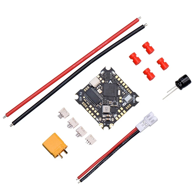 Ruibet F4AIO 12A F411 Flight Controller BLHELIS 12A 4In1 ESC Board 1-2S For FPV Freestyle Tinywhoop Cinewhoop Drone