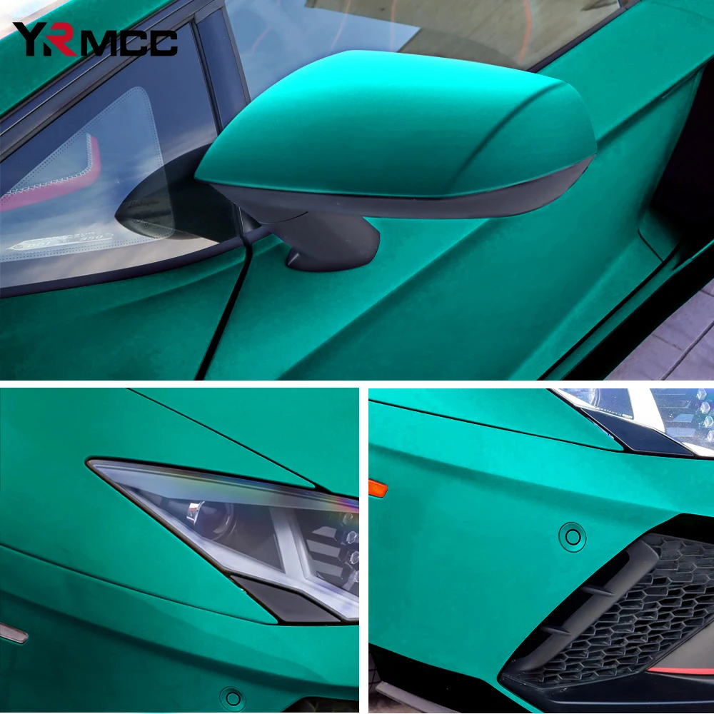 Car Ice Film Matte Chrome Self Adhesive Waterproof Vinyl Car Sticker for Auto Motocycle Body Color Change Decoration Accessories