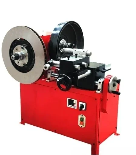 FC9335 Frequency Conversion And Adjustable Speed Brake Disc Drum Rotor Turning Lathe Machine For Car, Truck And SUV In Stock
