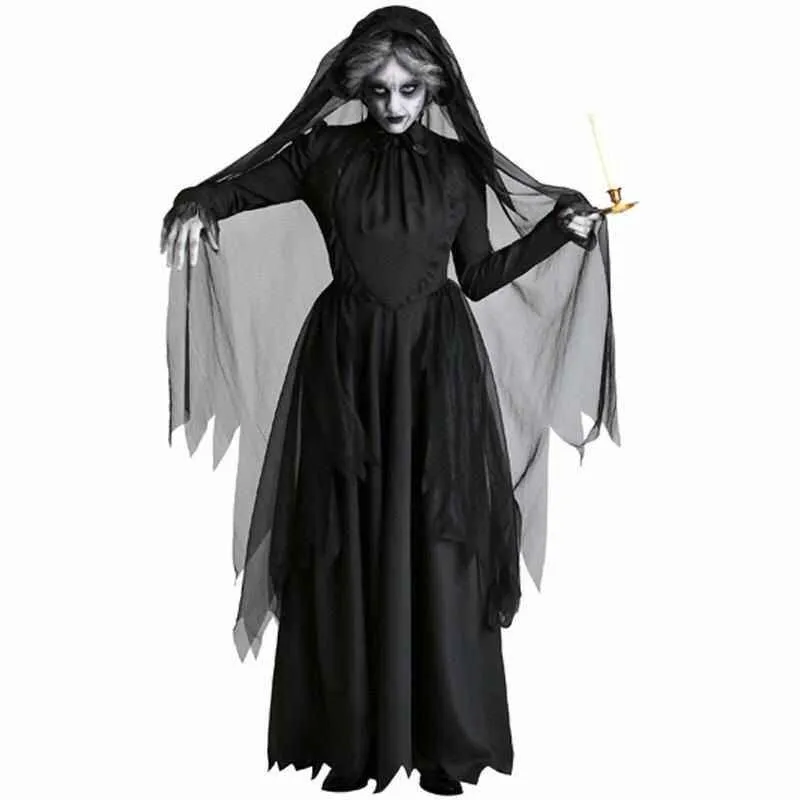 

Halloween Witch Costume Long Skirt Performance Clothes Female Witches Outfit Stage Costume Traditional Chinese Ethnic Women's...