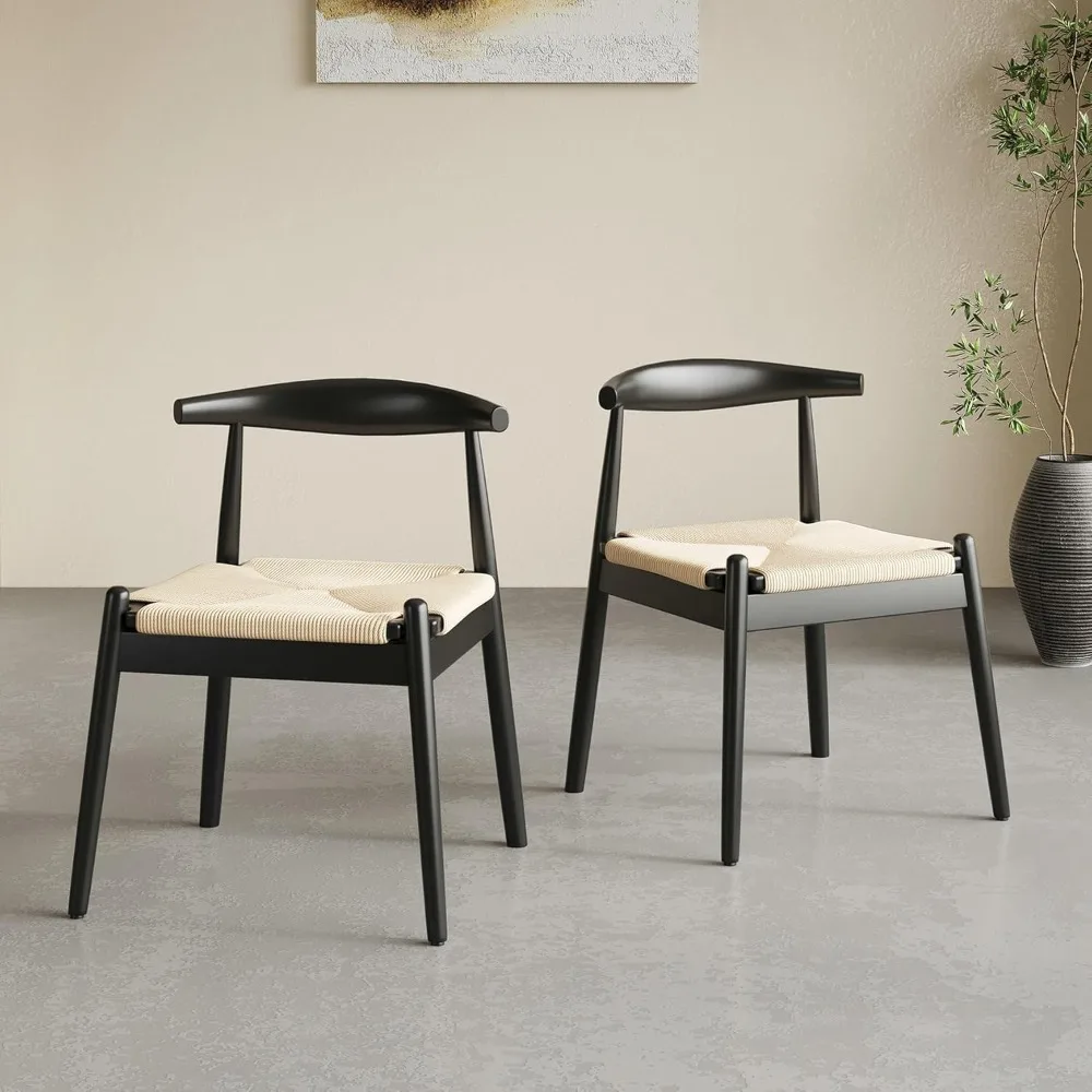 

Dining Chairs Set of 2, Mid Century Modern Kitchen & Dining Room Chairs for Dining Room,Dining Table Chairs with Solid Wood