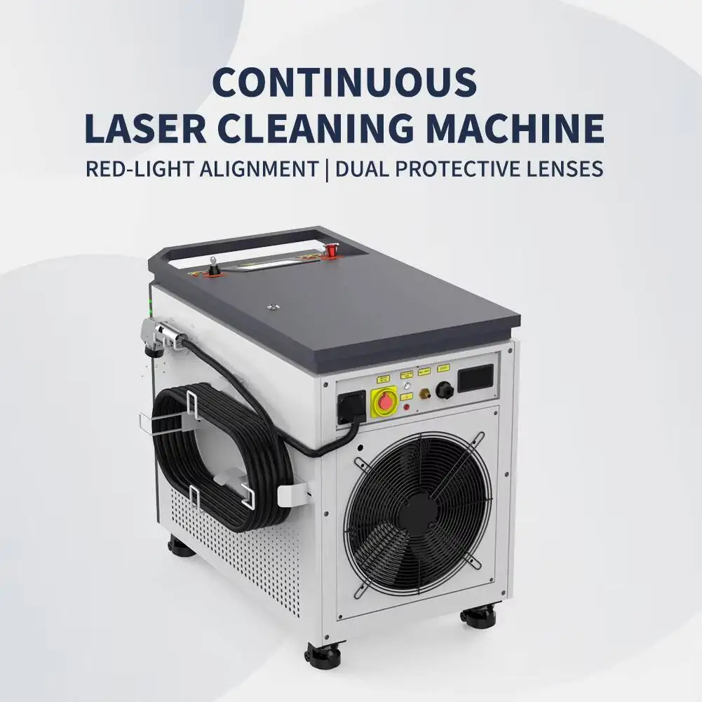 2000W Varnish Remover For Removes Laser Cleaner Paint Stripping Hine High-Efficiency