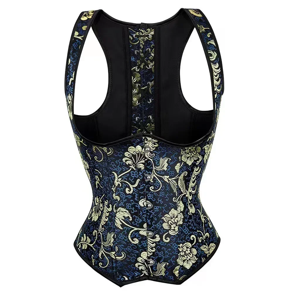 

Underbust Corset And Bustier Embroidery Vest Overbust Corselet Gothic Women Corsets Vintage Lingerie Plus Size Sexy Korset