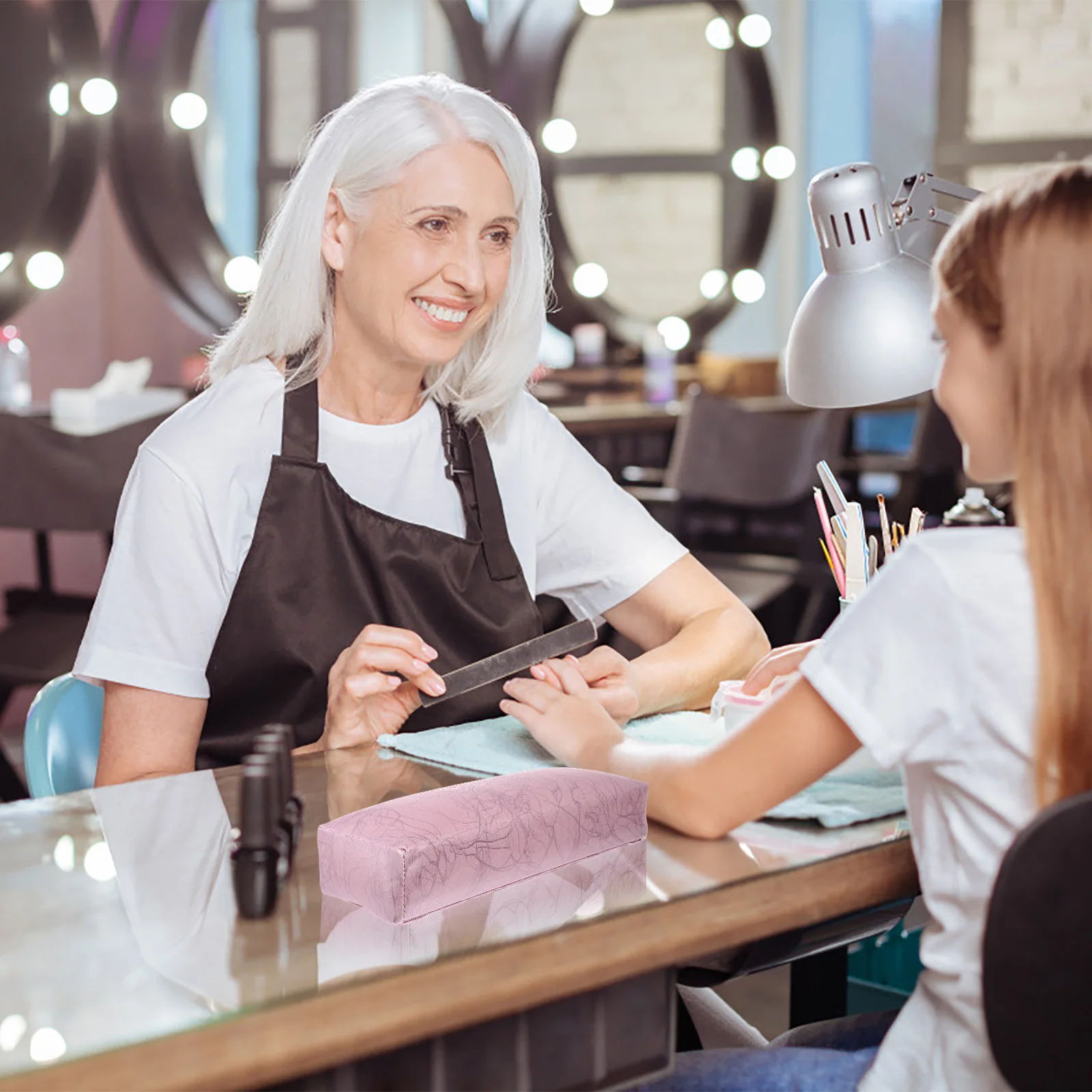 

Hand Pillow Nail Art Tool Wrist Support Manicure Arm Rest Cushion Nail Art Hand Pad Manicure Salon Accessory