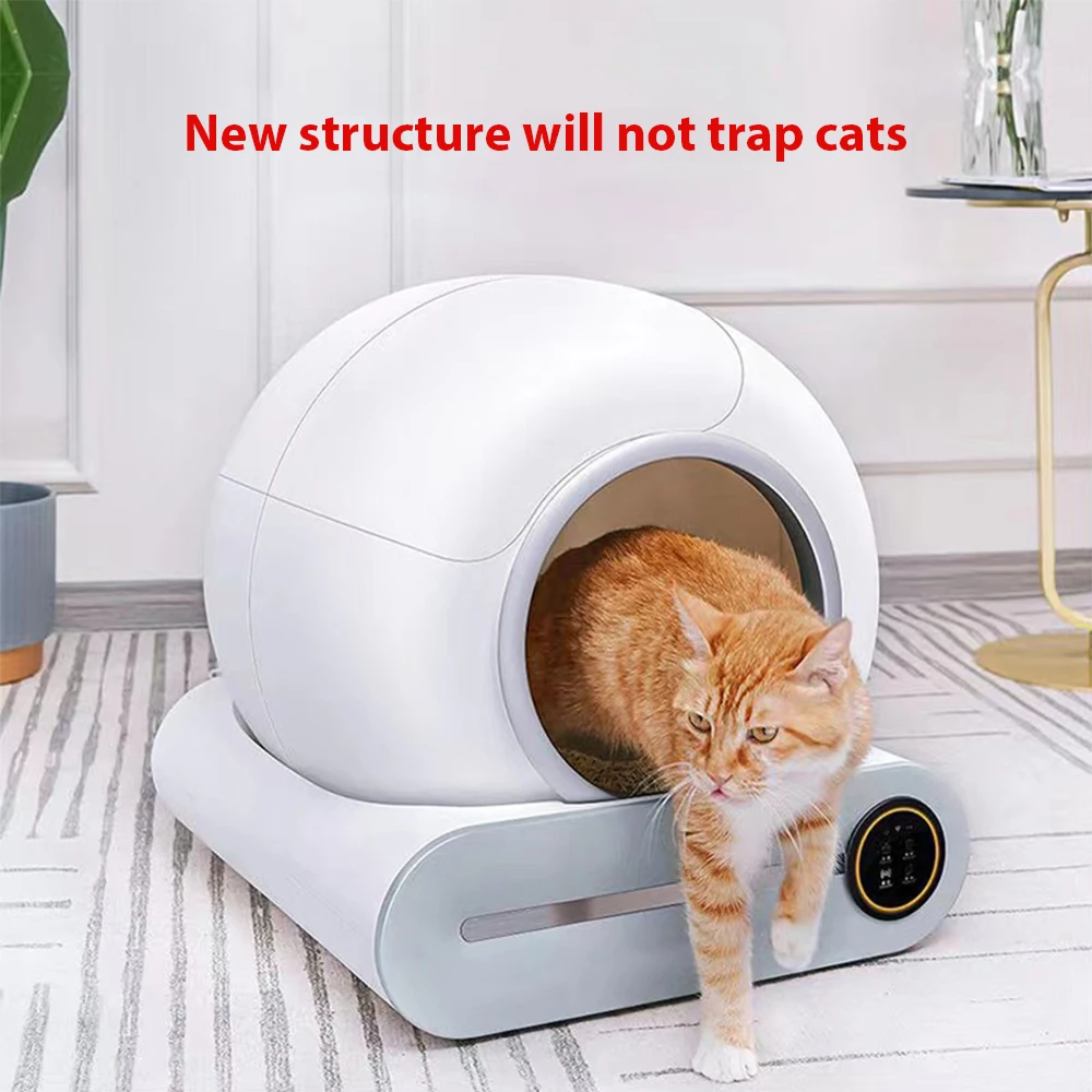 65L Large APP WIFI Control Cat Toilet Automatic Odor Removal Automatic Cat Litter Box SmartSelf Cleaning Cat Litter Box