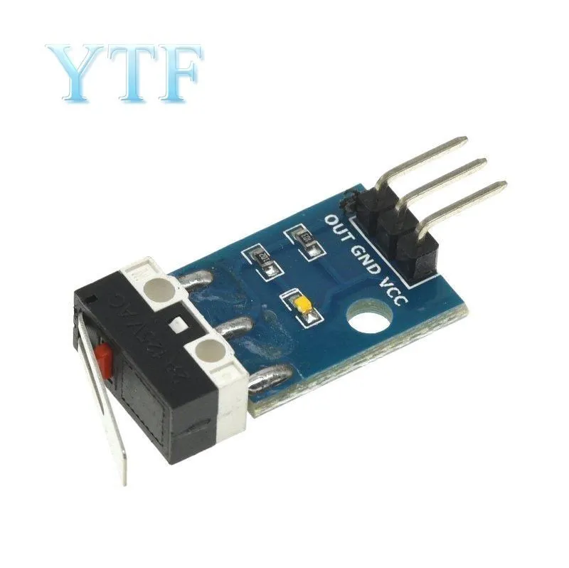 Sensor de colisão do helicóptero do carro, Módulo Impact Switch, Modelo robô com cabo Dupont