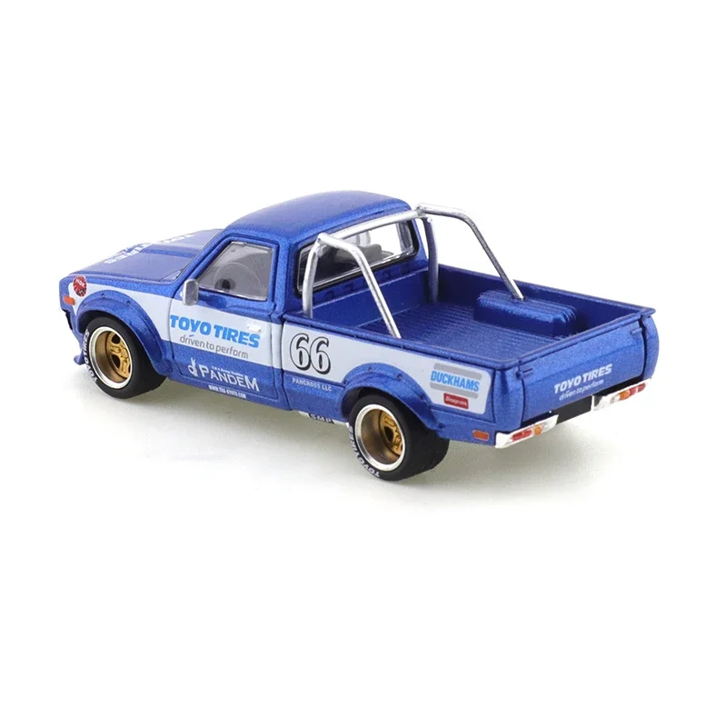 XCARTOYS POP RACE 1/64 PANDEM DATSUN 620 Auto Legering Speelgoed Motorvoertuig Diecast Metalen Model Kinderen Kerstcadeau Speelgoed voor Jongens