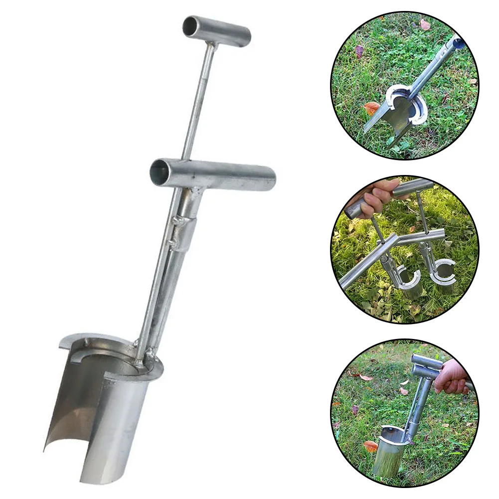 1pc Side-mouth Transplanter Handheld Farm Implement  For Agricultural Environments Transplanting Small Plants Garden Hand Tools