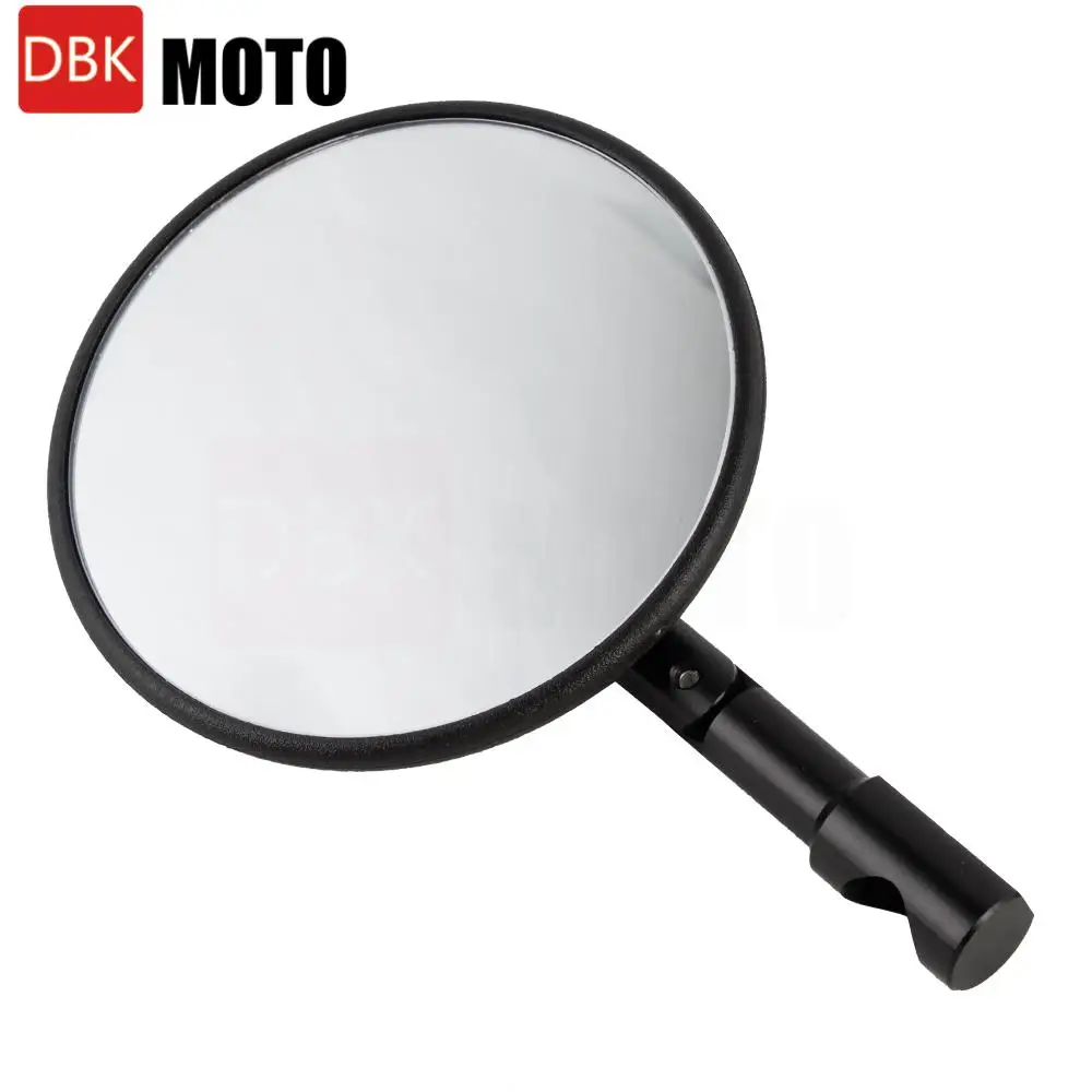 Universal Black Round Mirror Replacement M8 M10 Handlebar End Mirror Convex Handle Bars Rearview Mirror For Honda For KTM - Image 6