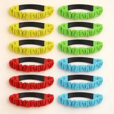 

12pcs Two Person Race Bands Elastic Race Game Bands Straps for Party Supplies Kids Adults Outdoor Games Party Supplies