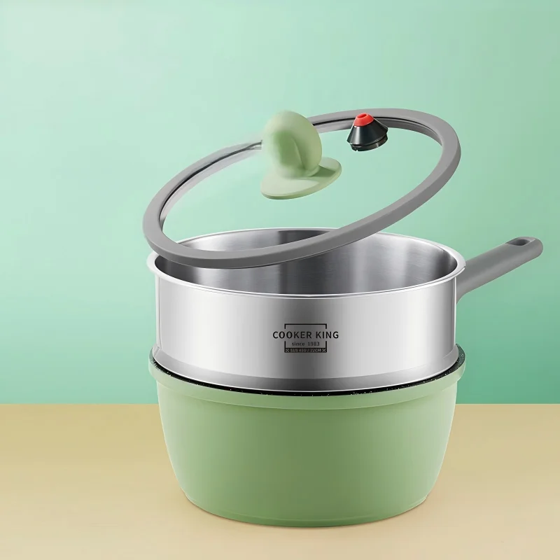 

Маленькая кастрюля King с антипригарным покрытием, горшок для молока для детского питания для приготовления пищи, совместимая с индукционной плитой