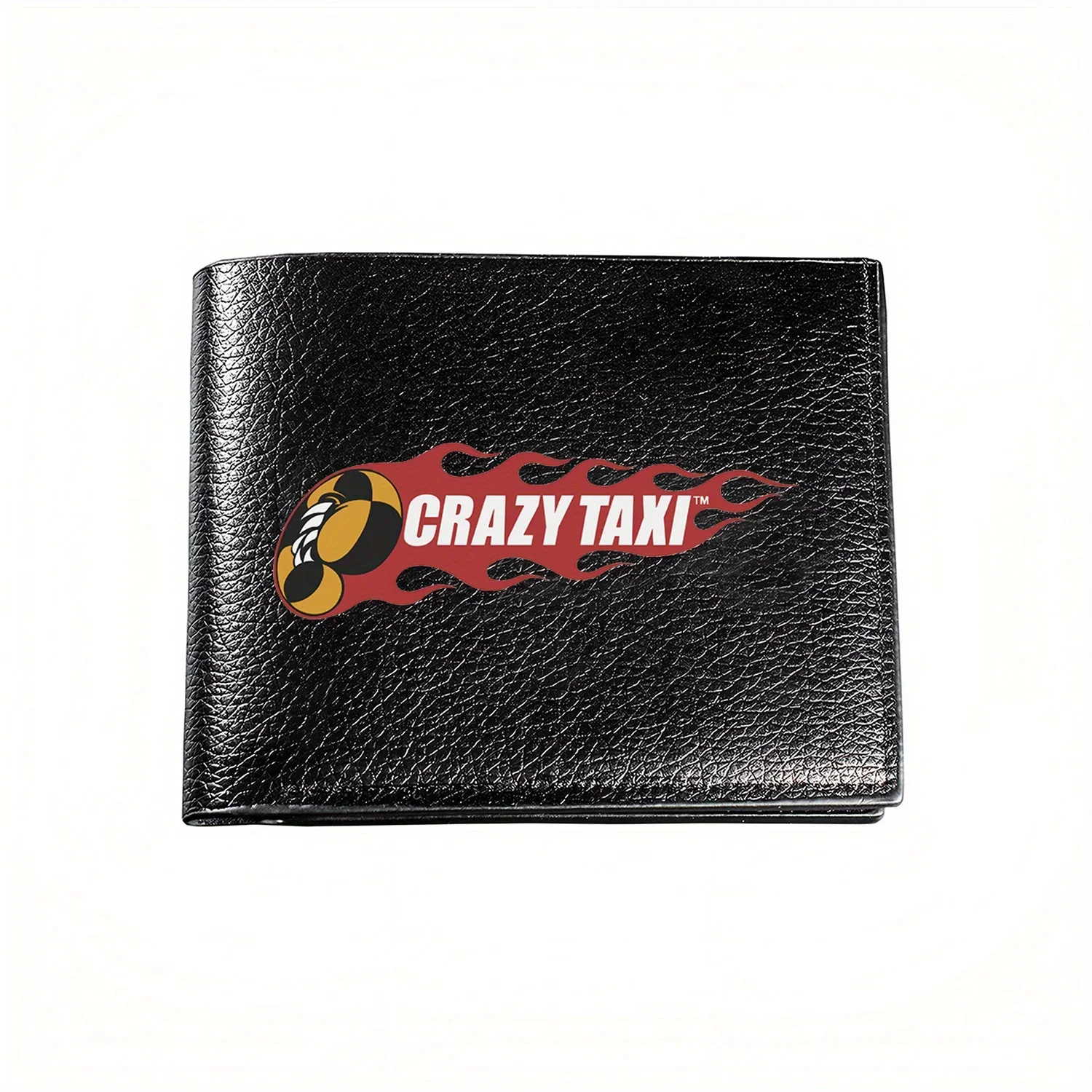 Crazy Taxi Аркадная игра Дизайн логотипа Деловой мужской повседневный элегантный простой практичный качественный кошелек Стильный графический креативный принт