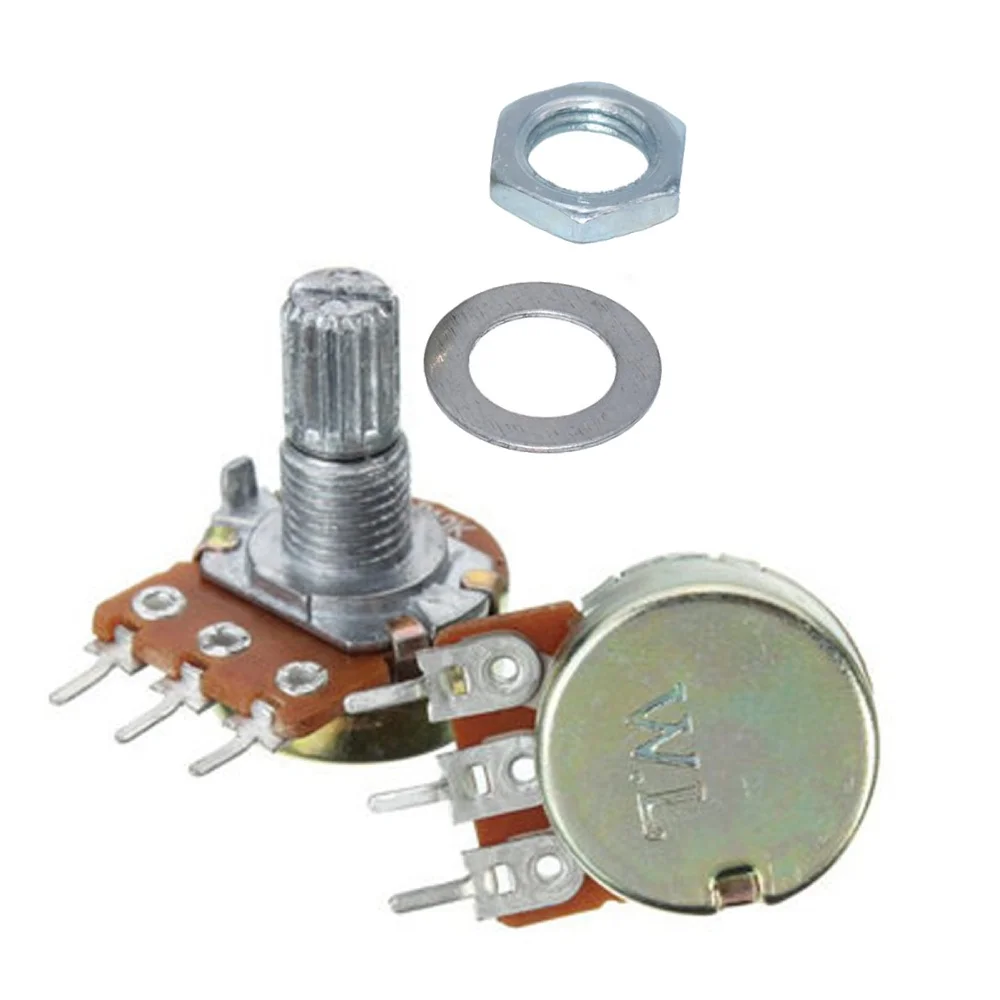 Potenciômetro linear b500k 500k ohm-linear 500k