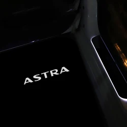 2Pcs LED 자동차 도어 조명 Opel Astra H 2004 2005 2006 2007 2008 2009 2010 2011 2012 레이저 프로젝터 액세서리
