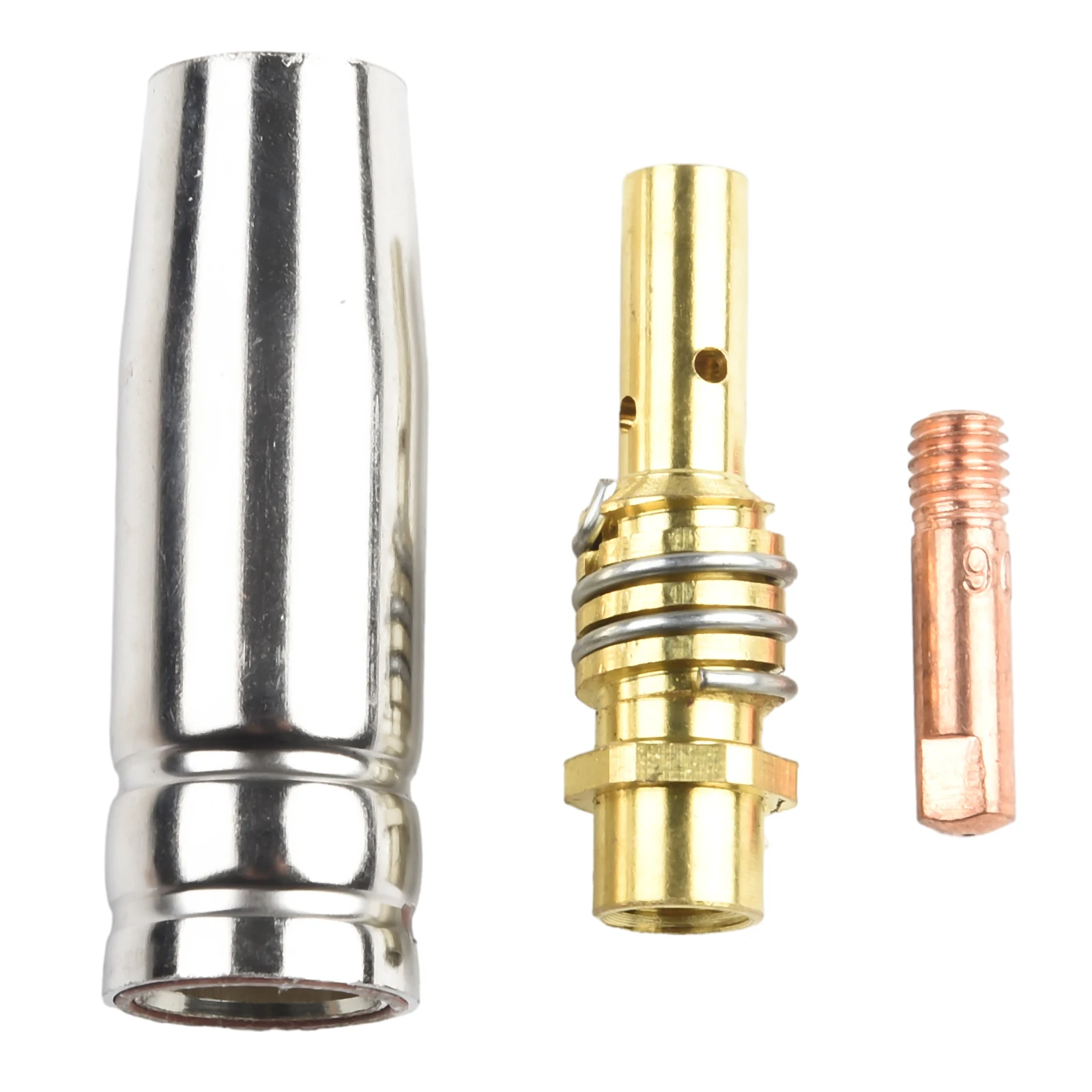 3pcs 15AK Torch Welding Accessories Nozzles Contact Tips For MIG Welder Tools Welding Accessories Kaynak Makinesi