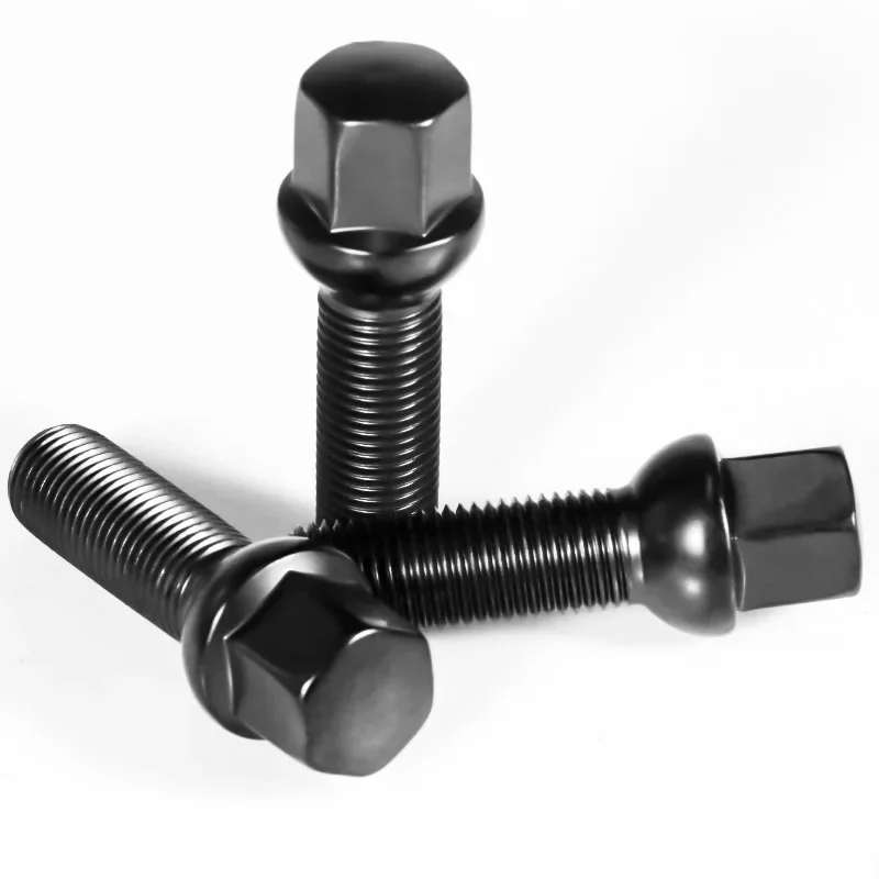 m14x1.5 Extended Lug Bolts 40mm/45  Shank Length Ball Seat Wheel Bolts for Volkswagen Quattro Golf Tiguan Passat TT Jetta
