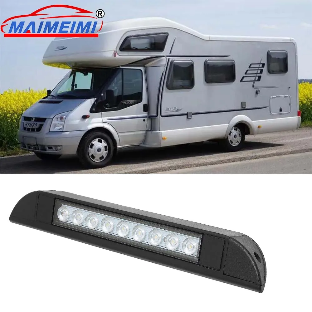 

RV Van Trailer Exterior Lamp 12V/24V Waterproof LED Awning Porch Light Caravan Interior Wall Lamps for Motorhome Van Travel