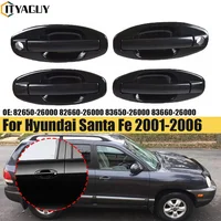 Manija de puerta Exterior delantera trasera izquierda derecha para coche 82650-26000 82660-26000 83650-26000 83660-26000 para Hyundai Santa Fe 2001-2006
