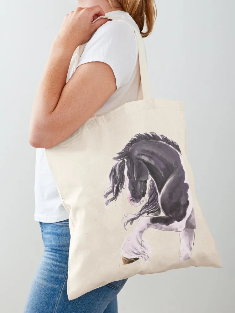 

Gypsy cob horse Tote Bag Canvas bag for women tote bag shopper bags for women woman shopping