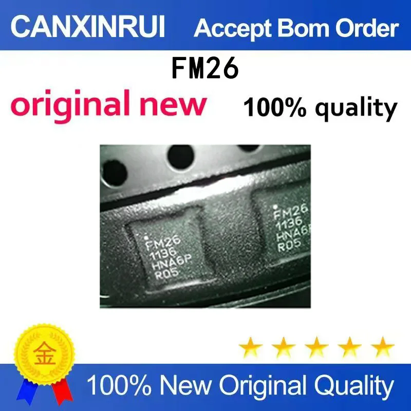 (5-100 pieces)Brand new original FM26 QFN-28 pin spot chip IC