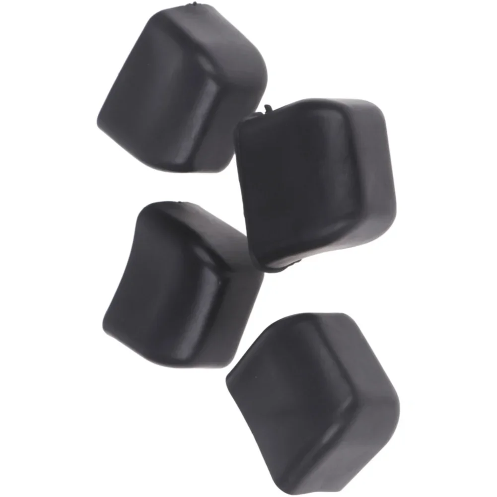 Car Roof Cargo Bars Cap 4 Piece Set For Roof Crossbars Made From Vibration Damping Silicone Compatible With Most Roof Racks