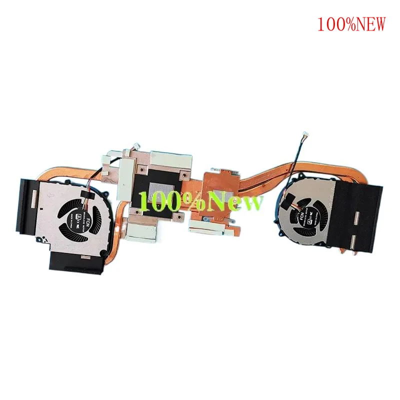 W 新しい純正ノートパソコン CPU クーラー GPU 冷却ファン、ダッシュボット 911 プラス用