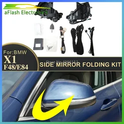 For BMW X1 E84 F48 2013-2022 Car Side Mirror Folding Kit Rearview Mirror Folding Motor Engine Electric Power Mirror Fold
