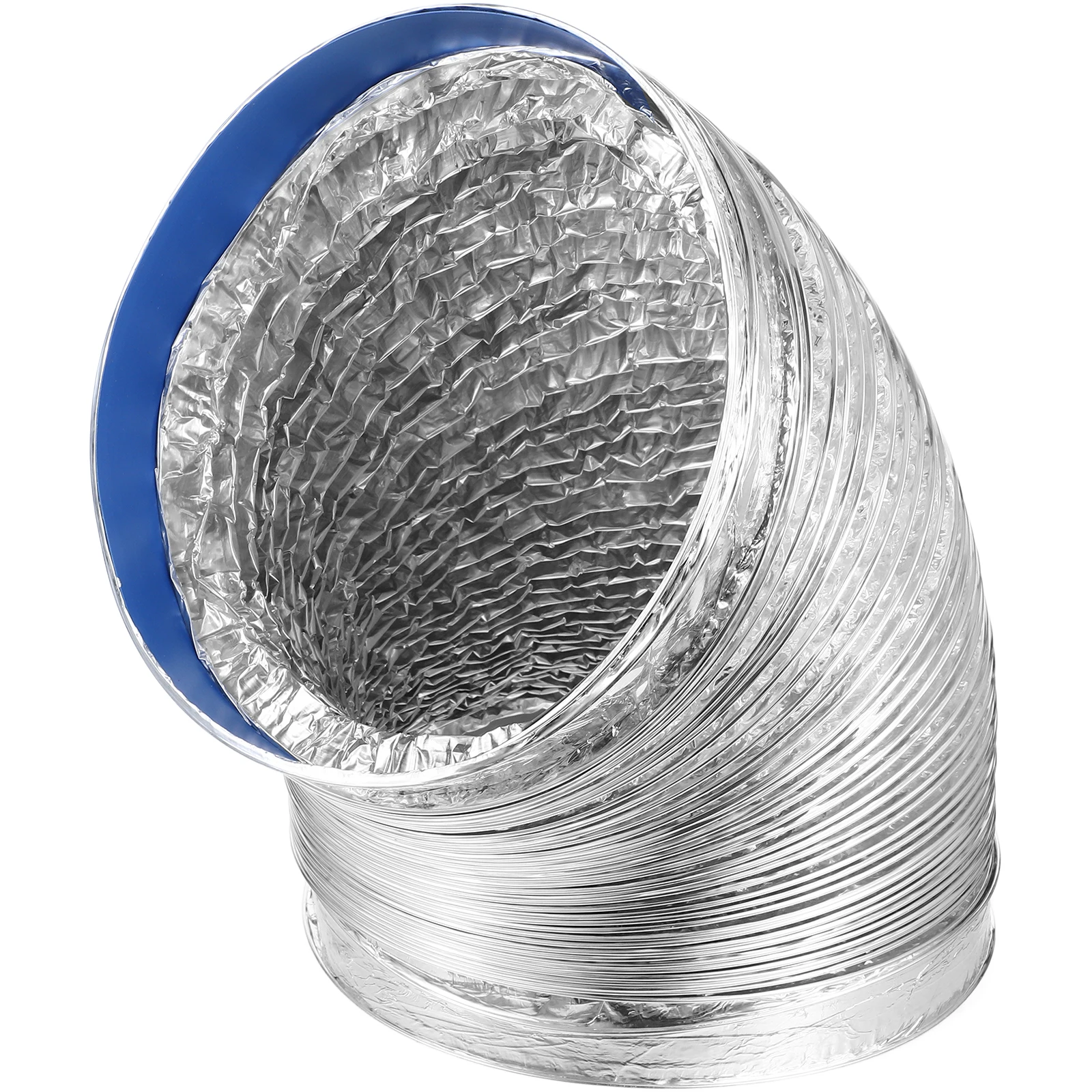 Flexibele Vlamvertragende Aluminium Kanaal Slang 2M 180Mm Diameter Ventilatie Uitlaatpijp Voor Hvac Badkamer Kas Kweekkamer