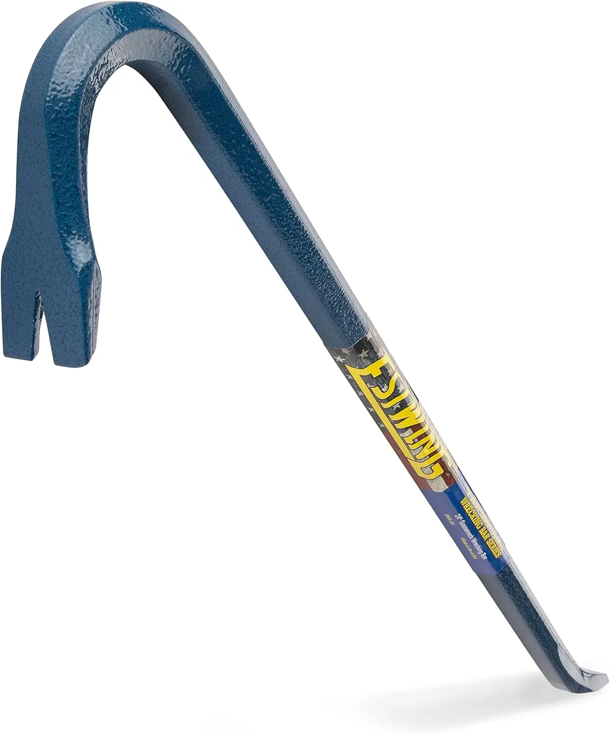 

Heavy-Duty 3/4" x 24" Pry Bar with Angled Chisel End, Forged Steel for Maximum Leverage