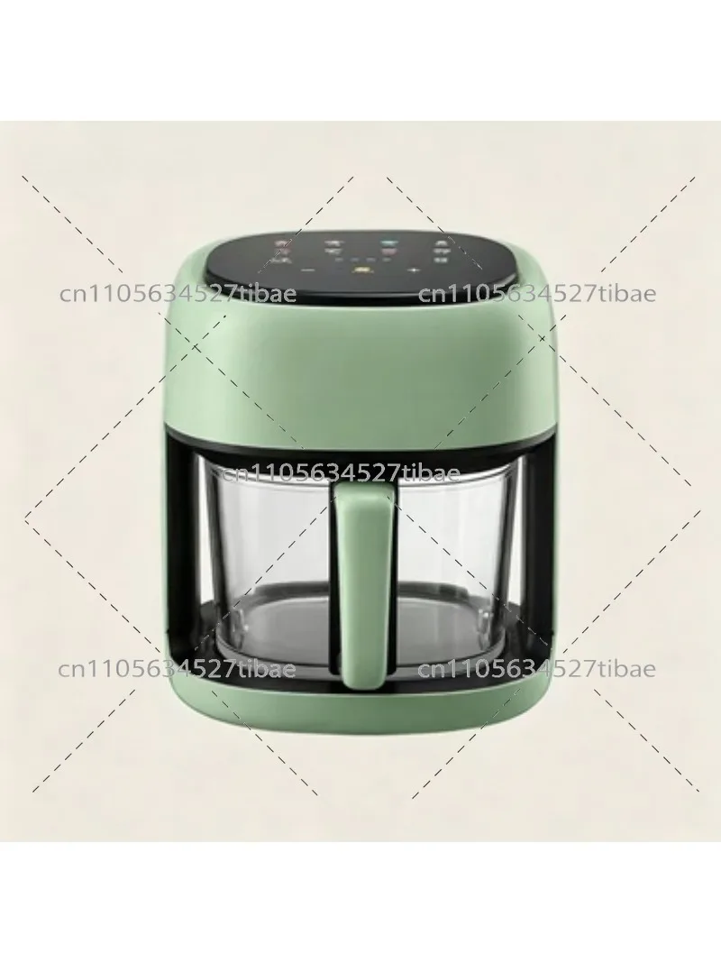 Large Capacity Glass Visual Air Fryer, Intelligent Multi-Functional Electric Oven