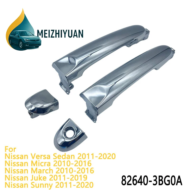 

Car Door Outer Handle For Nissan Versa 2011-2020 82640-3BG0A 80644-3BG0A 82646-3BG0A Front Rear Left/Right