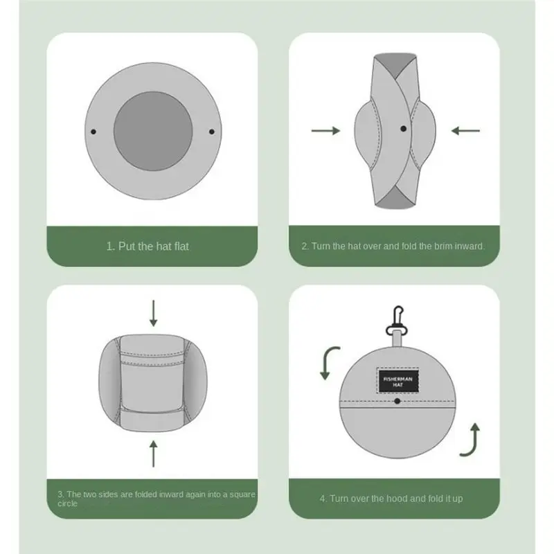 TEXU Waterproof Sun Protection Bucket Hat Summer Mountaineering Caps Quick Drying Sun Fisherman Hat With Storage Bag For Camping