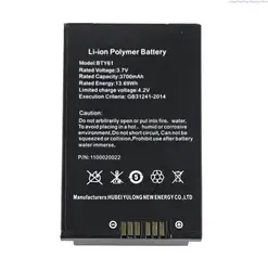 ALLCCX 3700mAh Barcode Scanner Battery BTY61 BTY64 for Newland MT66, MT60, MT60E, MT60H, MT6550, MT6550 Pro