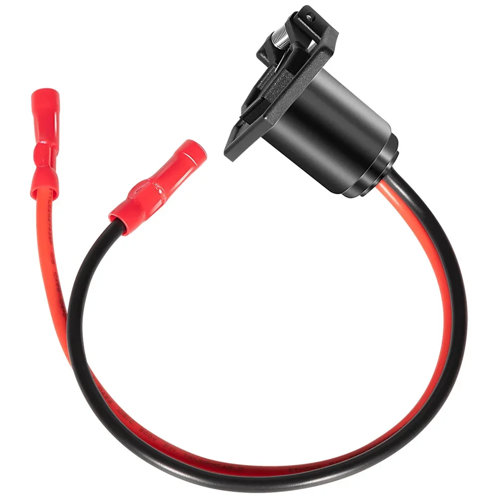 8M4000954 Stromanschluss für Trolling-Motor, 2-polig, 12V, 24V oder 36V Trolling-Motoren, für die Installation an der Bugplatte, von Angelzubehörlieferanten – Detail 9