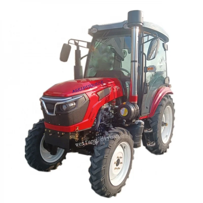 China: Hoge Kwaliteit Boer Mini Tractor 90 pk 4WD Landbouw Landbouwmachine Chinese Landbouwtractor Nieuwe cabine met Prijs