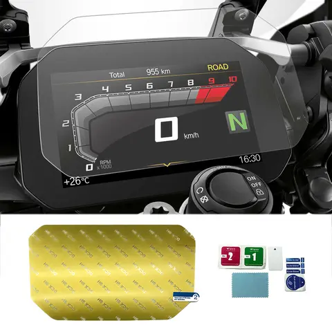 BMW R1200GS R1250GS LC 어드벤처 필름 화면 보호기 스크래치 방지 R 1200 GS R 1250 GS LC Adv F750GS F850GS 2018-2023