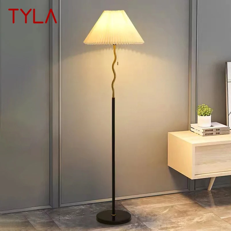 

TYLA Nordic Floor Lamp Fashionable Modern Family Iiving Room Bedroom Originality LED Decorative Standing Light