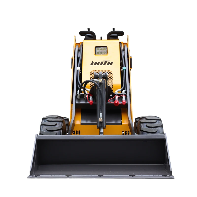 

China Micro High Quality Attachment Hydraulic Mini Skid Steer Loader Farm Customizable Sale