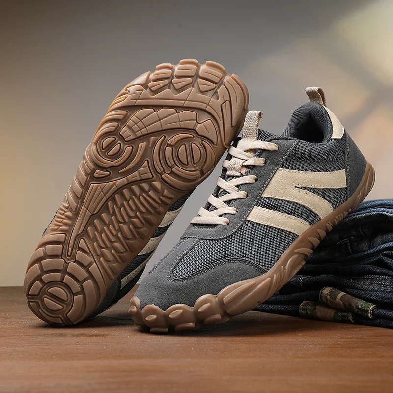 2026 Summer New Barefoot Wide Toe Sneakers Mens Womens Minimalist Traning Shoes Retro Outdoor Breathable Non-slip Walking Shoes