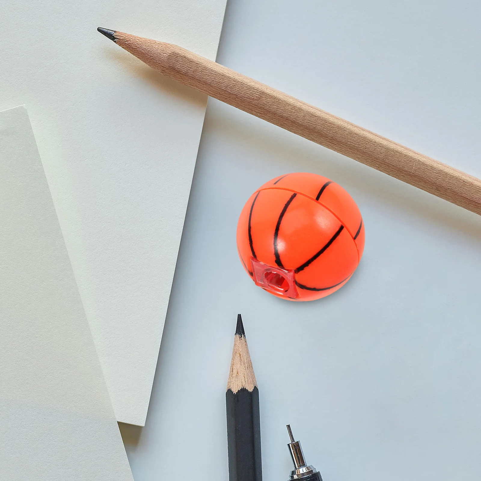 

20Pcs Football Shaped Pencil Sharpener Portable Lightweight Student School Supplies Single Hole Sharpener for Classroom and Home