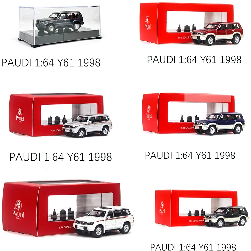 

Литой под давлением оригинальный масштаб 1:64, модель из сплава 1998 Y61, имитация классического украшения, хобби, сувениры, коллекция подарков, статический дисплей