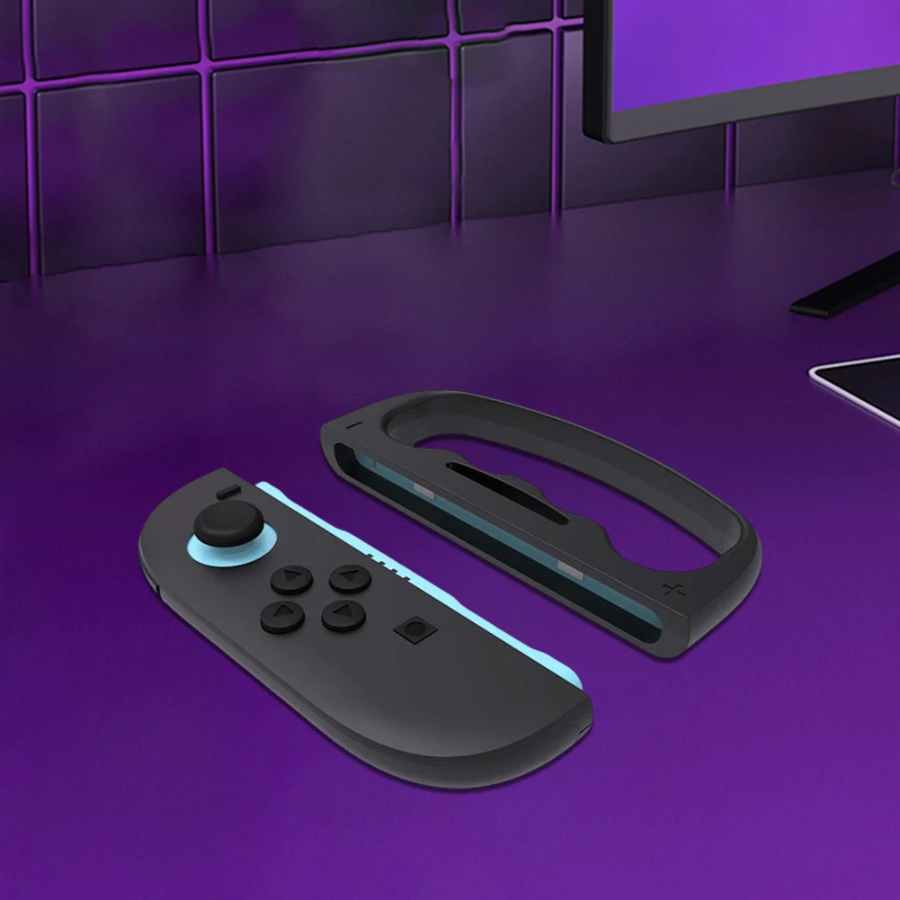 2 قطعة ABS الملاكمة القبضات ارتداء مقاومة لعبة اليد القبضات قابلة لإعادة الاستخدام اللياقة البدنية الملاكمة مقبض ل NS2 الألعاب الملحقات #5