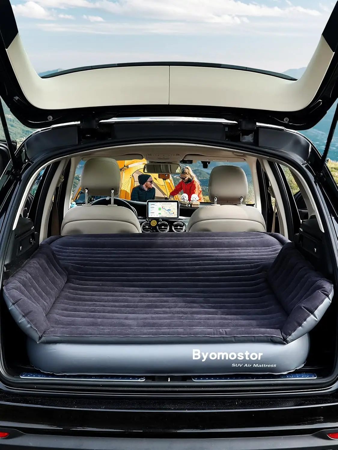 

Надувной матрас для внедорожников со встроенным насосом и боковыми стенками, высота 7 дюймов, для средних/больших внедорожников, грузовиков, минивэнов - выдерживает нагрузку до 660 фунтов.