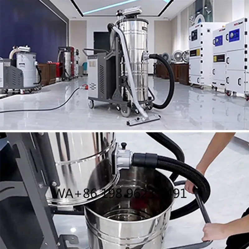 Professional Industrial Vacuum Cleaner 100L Industry Vacuum Cleaner with Filter Shaker