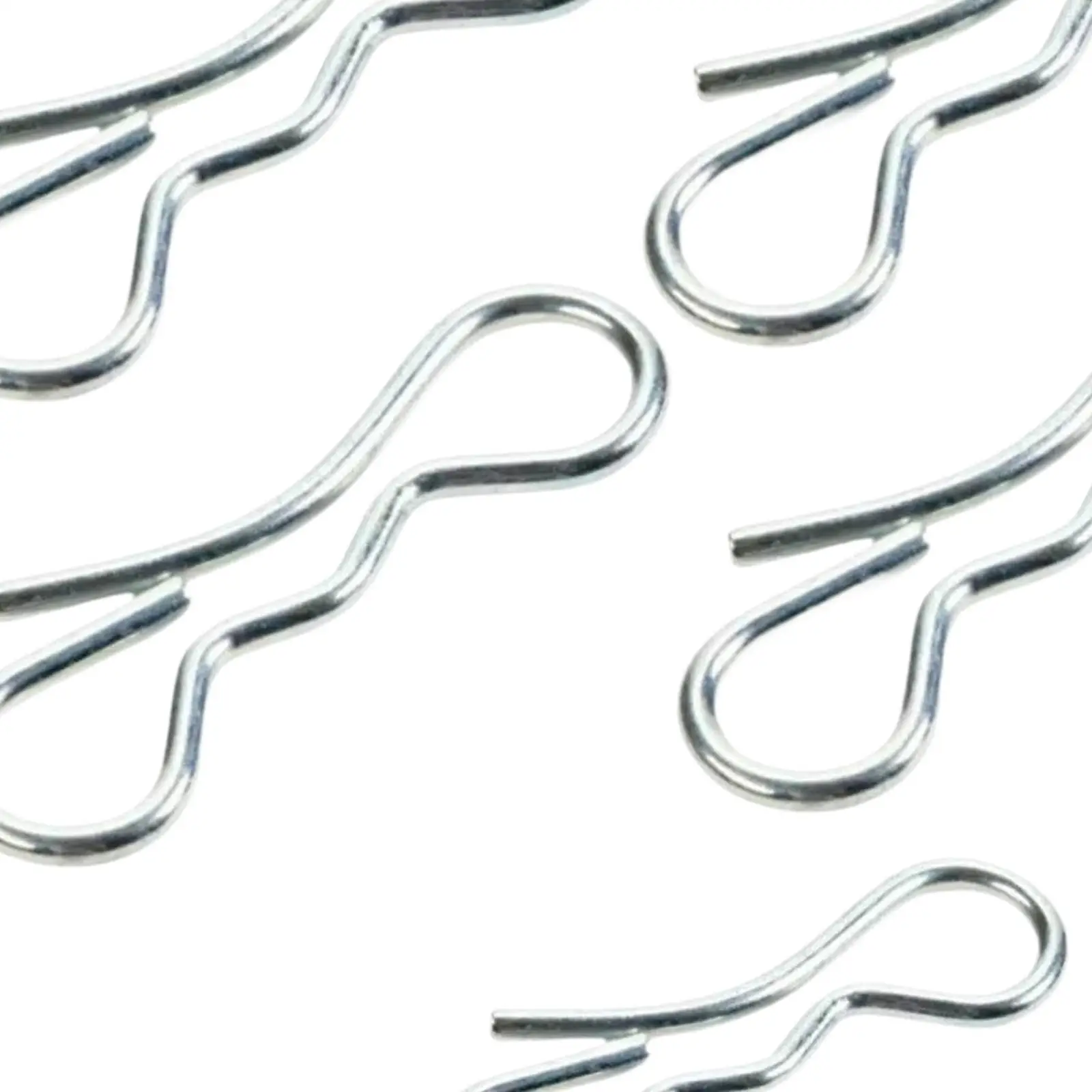 Silvery Metal Deck Clip Set High Performance Bow Tie Lock Cotter Pin 194209 194208 for Maintenance