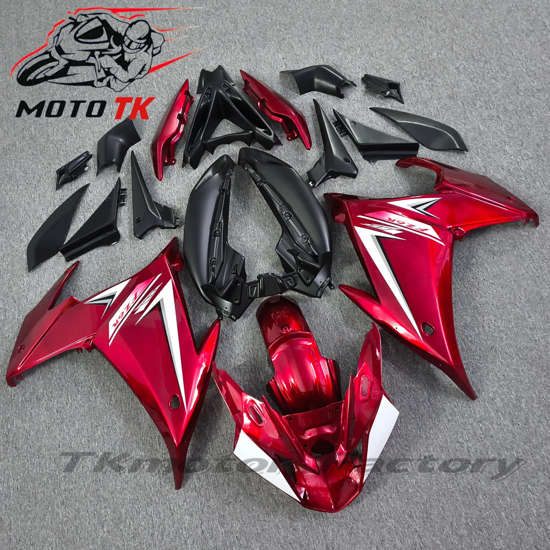 Motorcycle Fairing Kit Fit For FZ6 Fazer FZ6R FZ-6R 2009 2010 2011 2012 Bodywork Set High Quality ABS Injection Bright Black