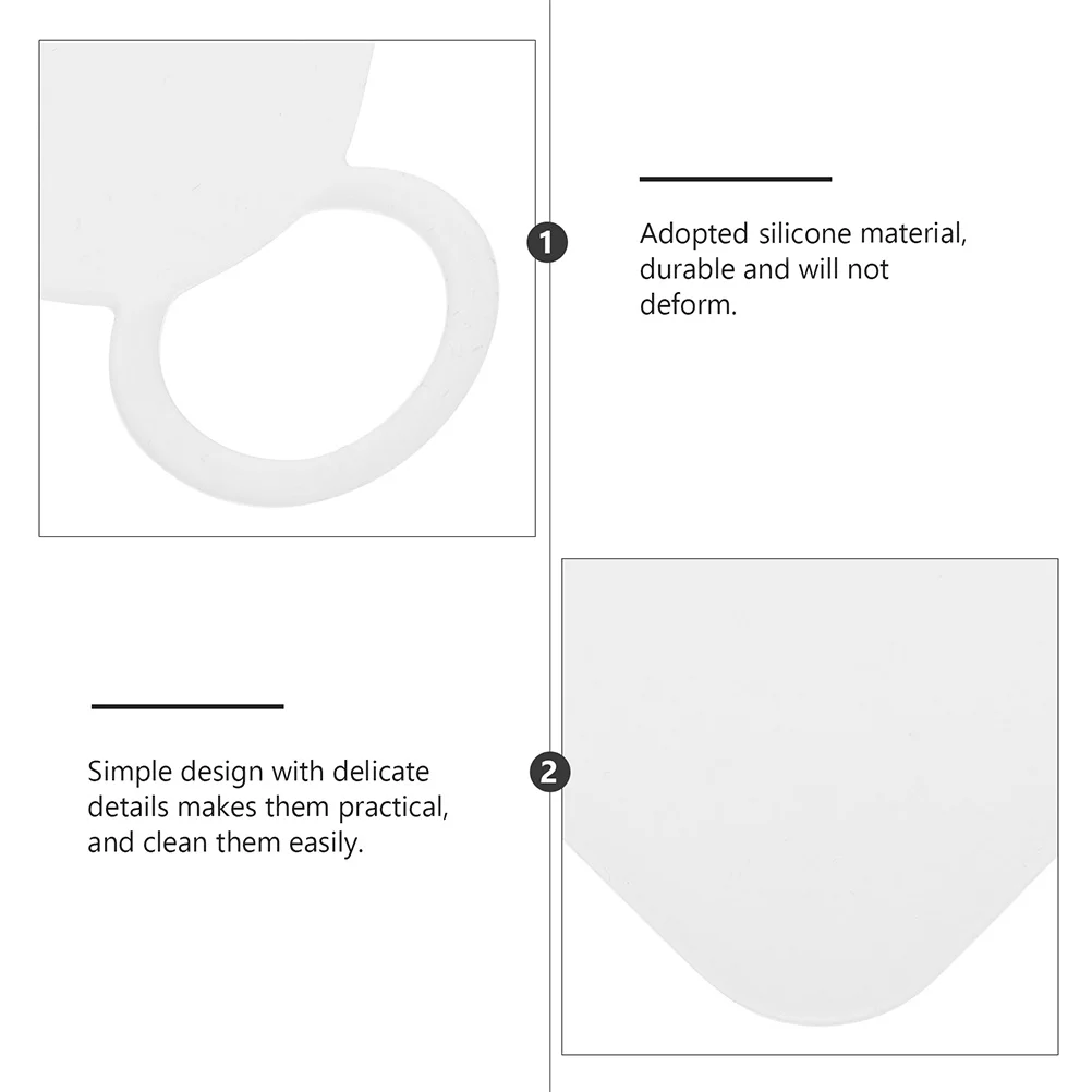 2개 실리콘 배수구 커버 바닥 배수구 캡 화장실 하수구 필터링 커버 주방 욕실 머리카락 음식물 쓰레기 차단기