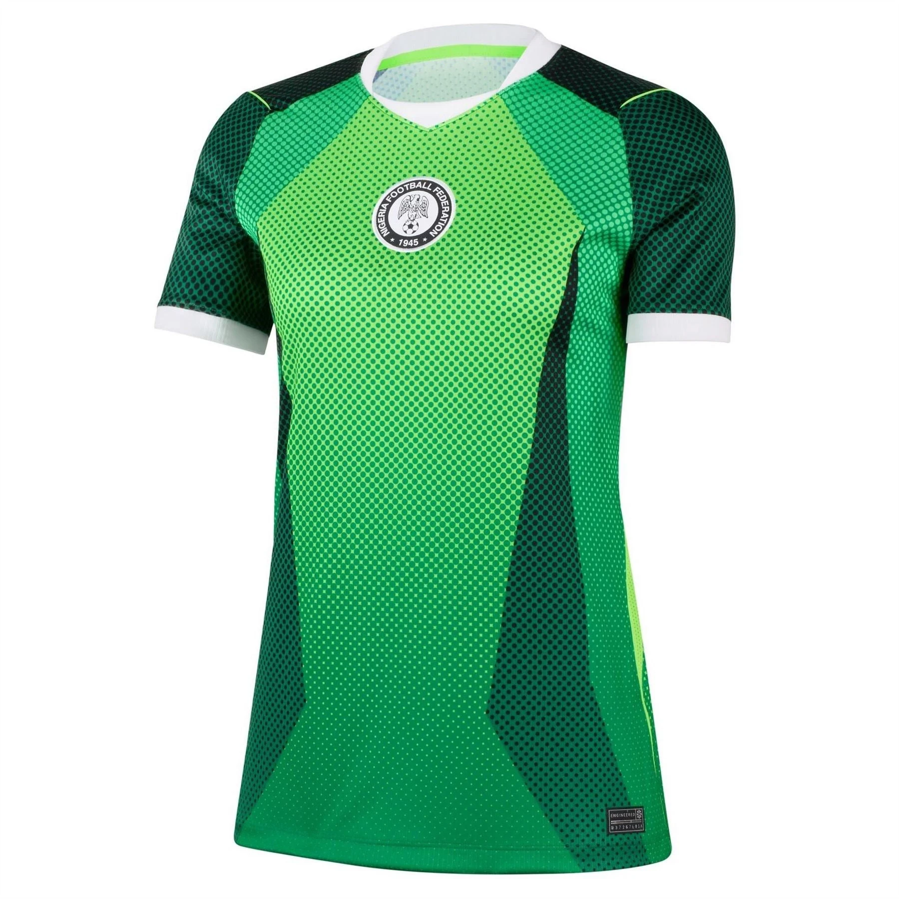 

2026 Men's Women's Soccer Team Inspired T-Shirt, V-Neck Short Sleeve Jersey, Team Crest with Modern Pattern, Breathable Casual C